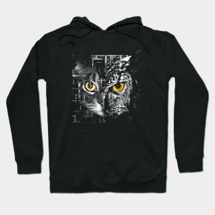 Cat owl Hoodie